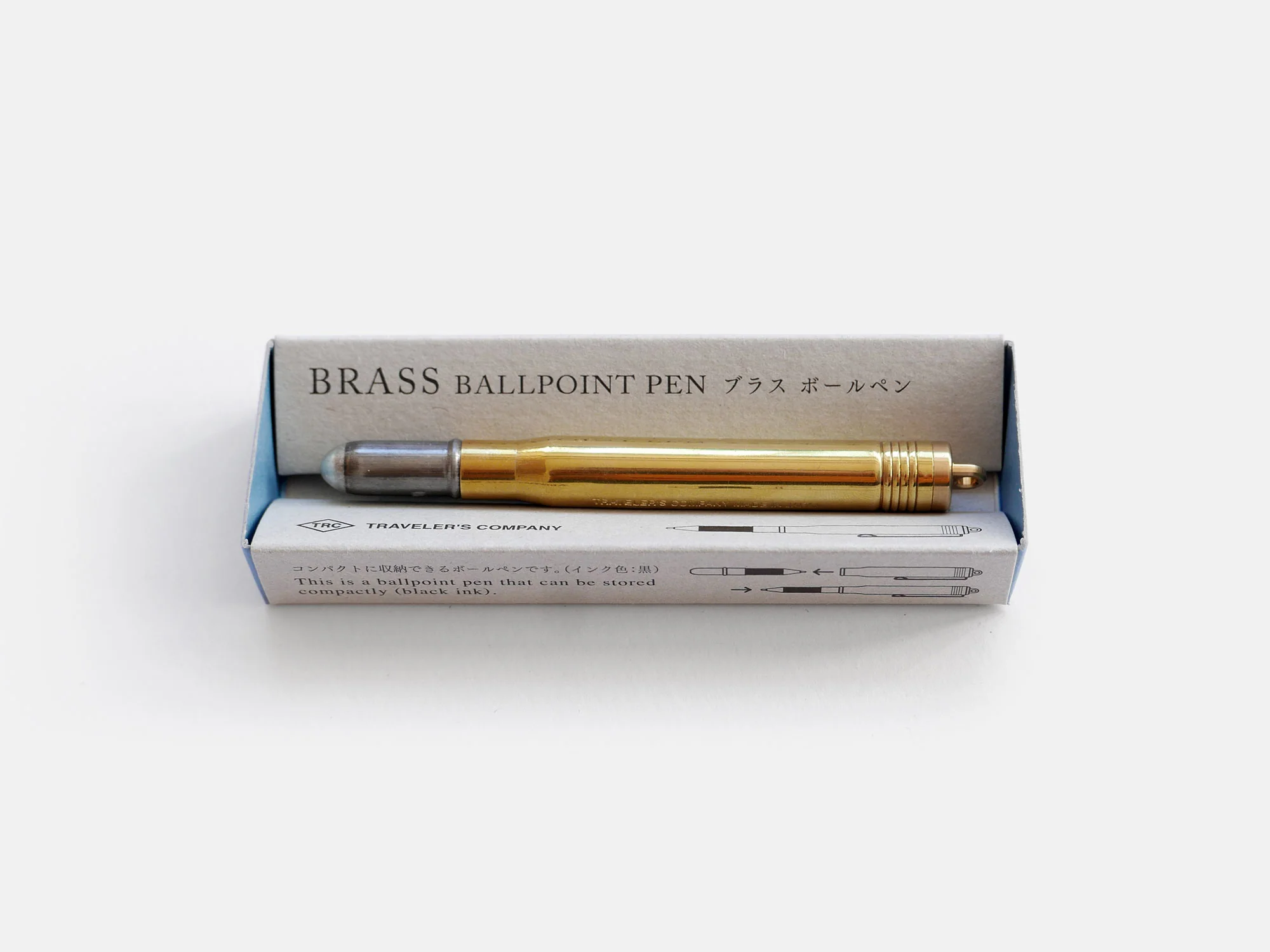 Midori Brass Ballpoint Pen - Image 3