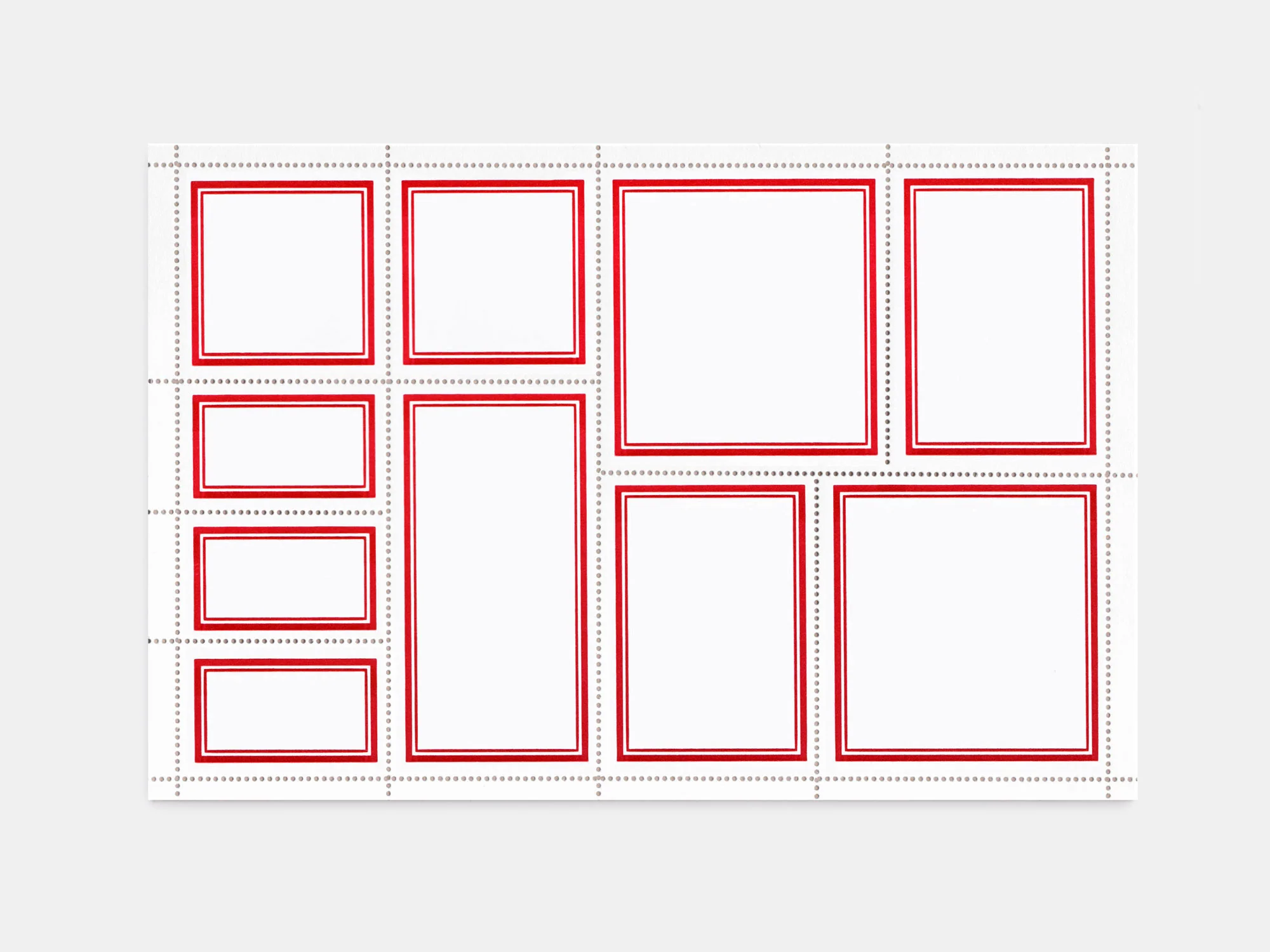 Perforated Gummed Label Sheet - Image 2