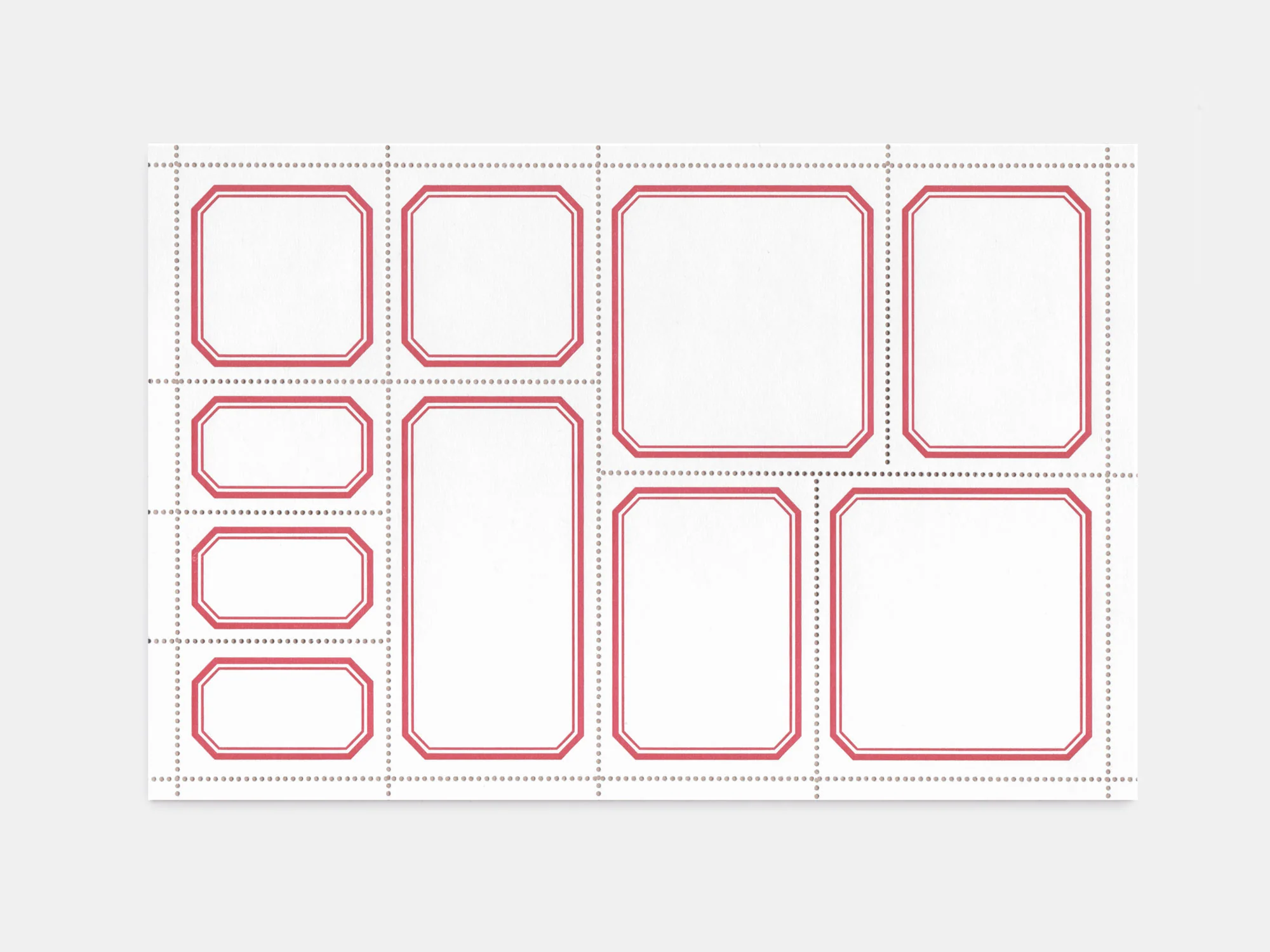 Perforated Gummed Label Sheet - Image 3