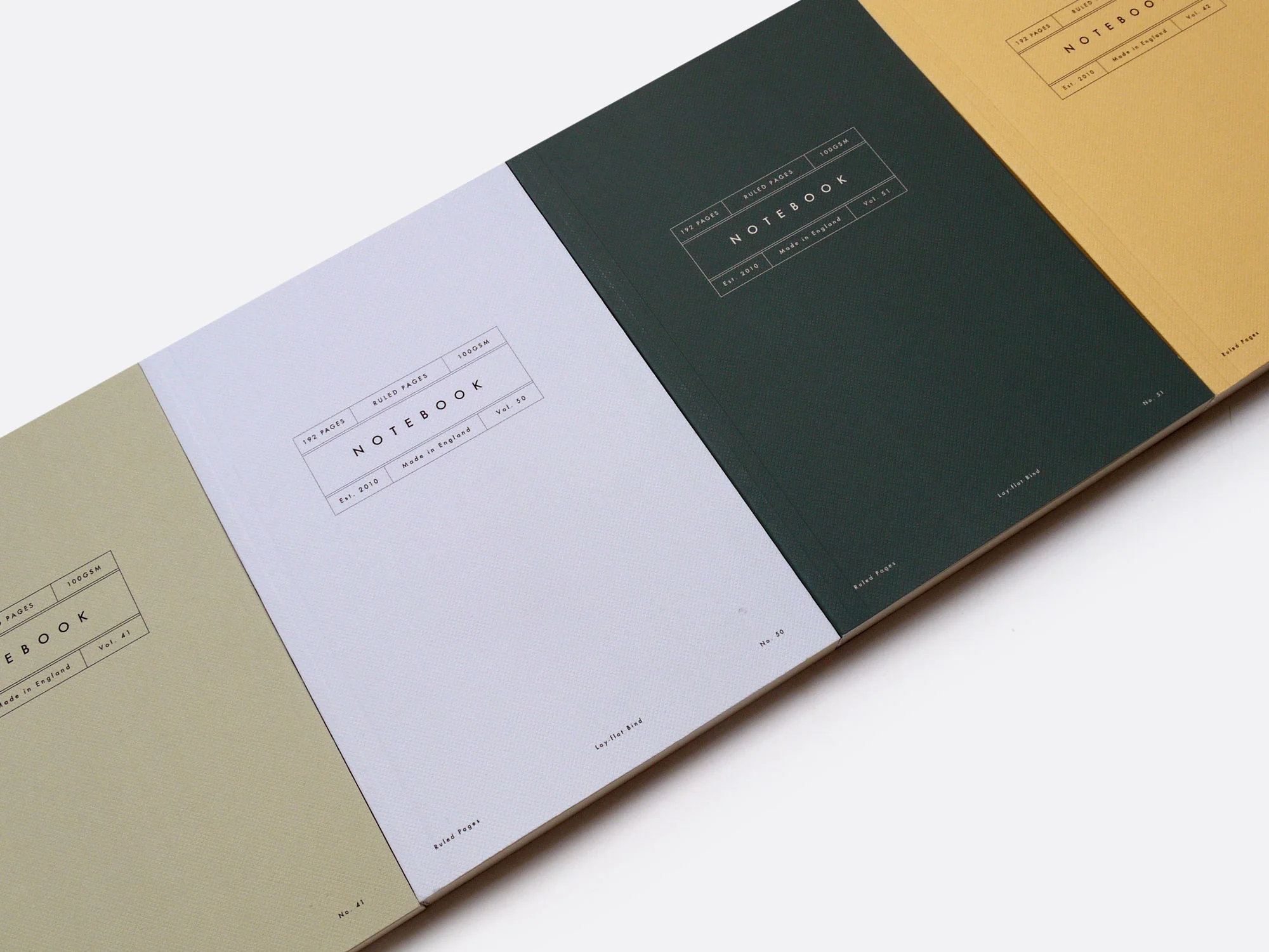 Lay-Flat Ruled Notebook - Image 2