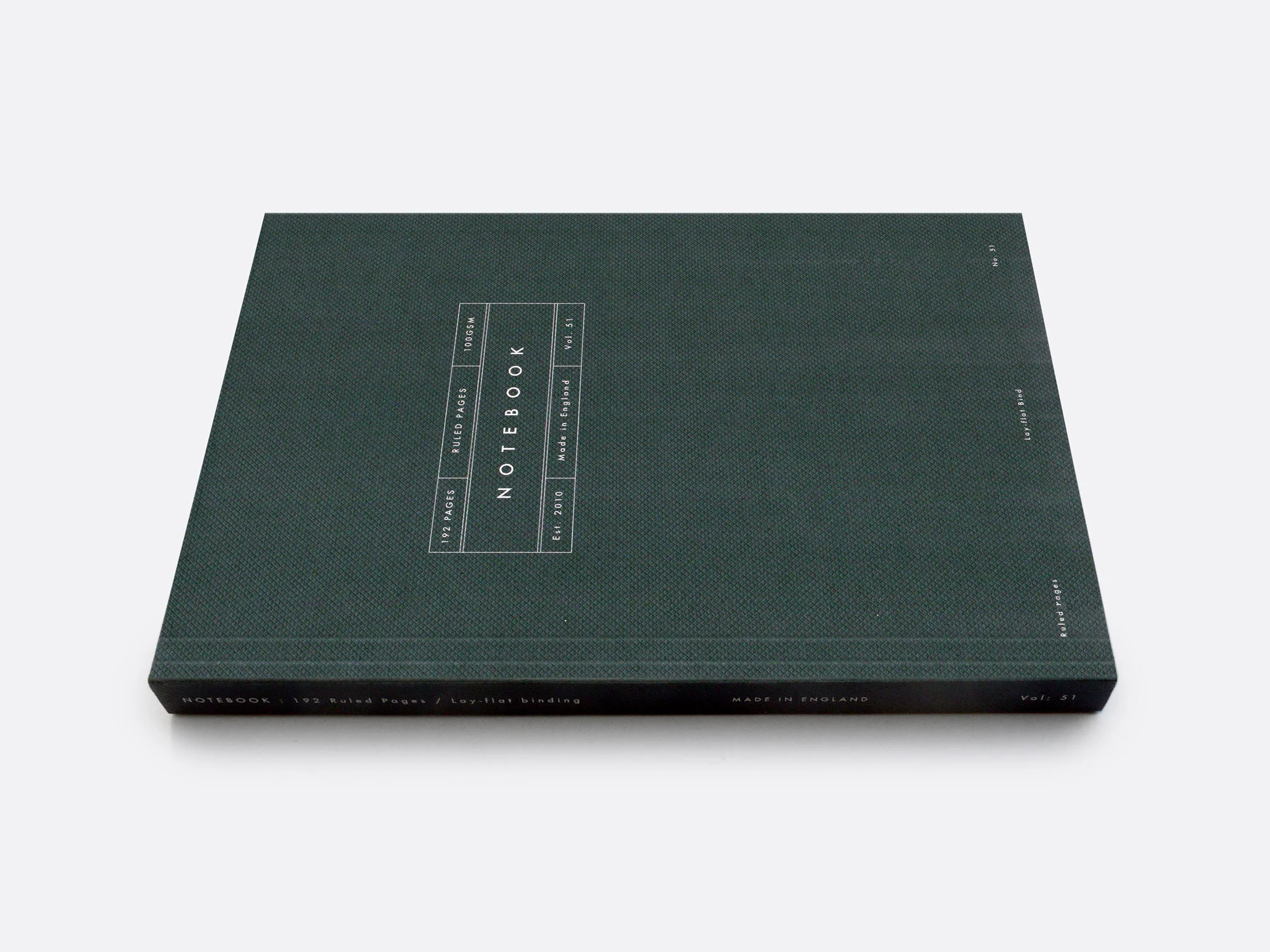 Lay-Flat Ruled Notebook - Image 3