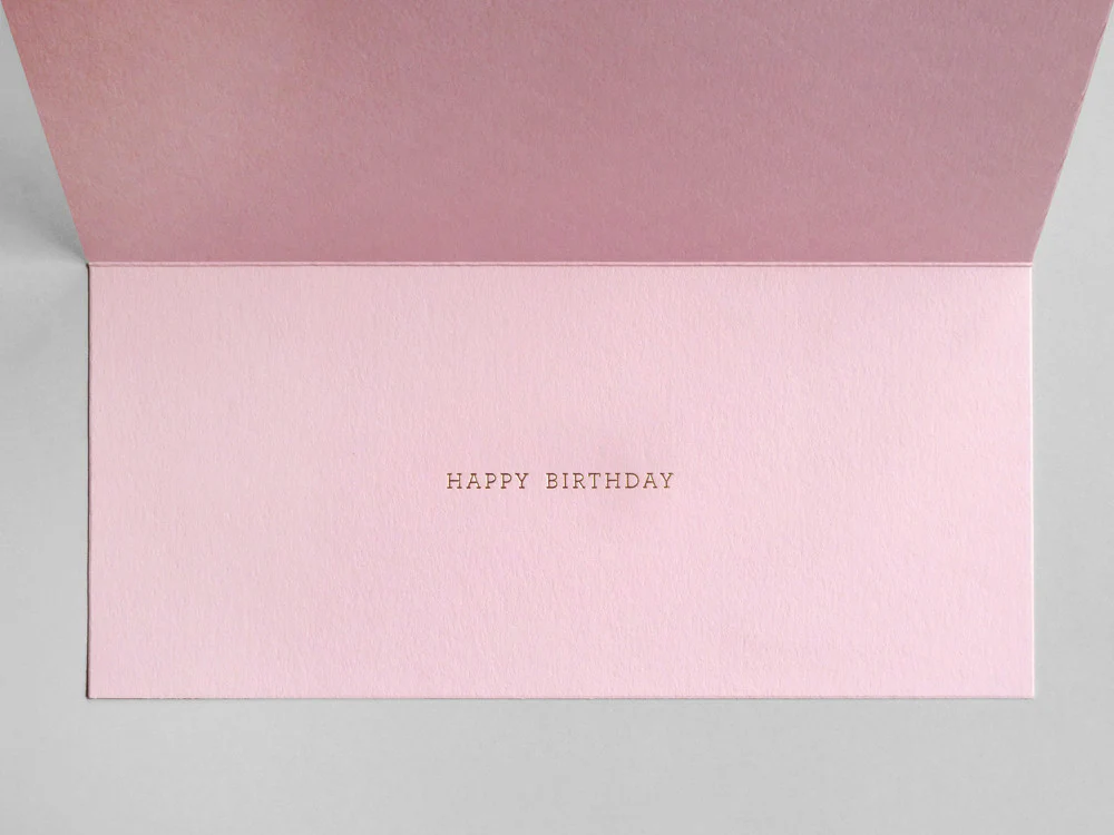 Pink Wafer Birthday Card - Image 3
